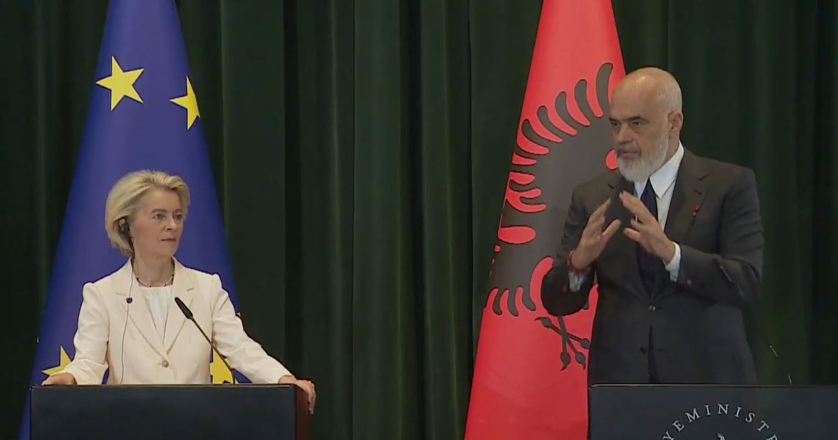 Presidentja e KE: Investojmë 1 mld euro në Shqipëri! Rama: Në Bruksel nuk të dhuron askush asgjë, duhet ta fitosh