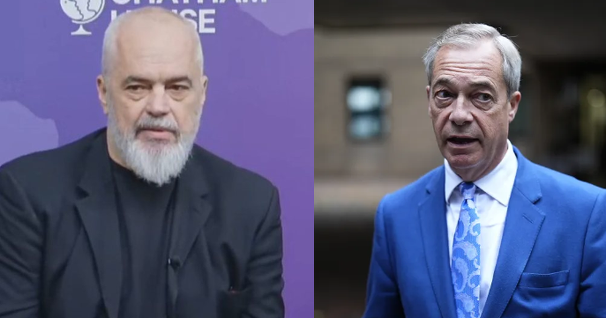 “Kërkoi të vizitonte Shqipërinë më 28 nëntor”/ Rama ‘thumbon’ Farage nga Londra: Do dukesh i vogël para heroit tonë kombëtar