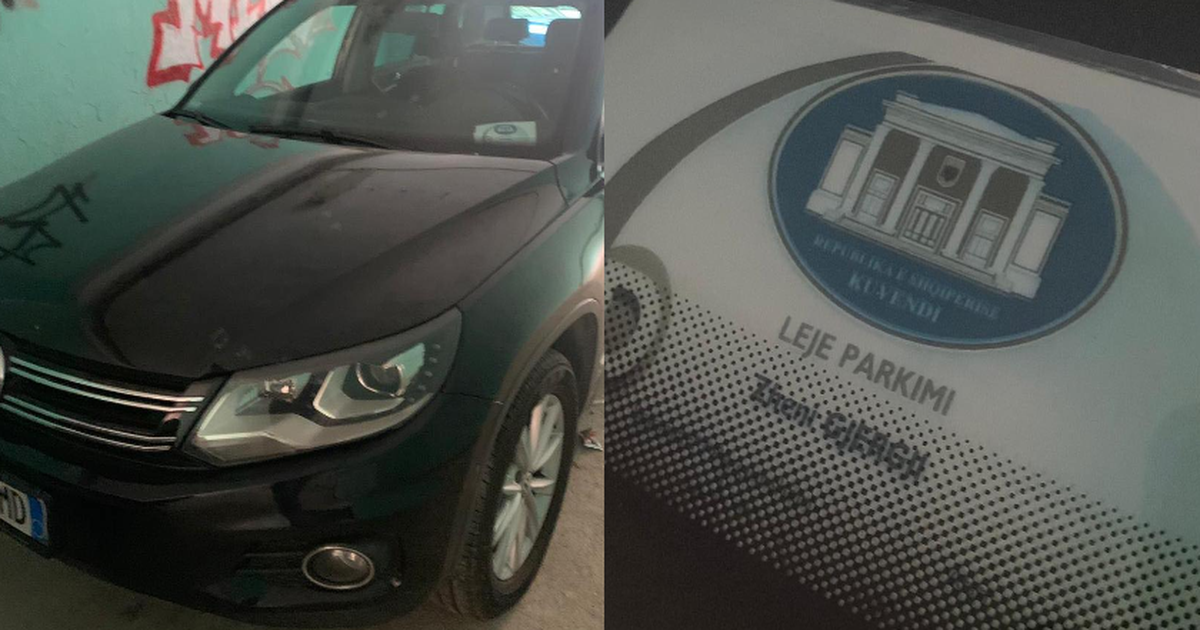 U emërua në Elbasan, por kthehet në shqetësim në Tiranë…Makina e Zhani Gjergjit me ‘leje parkimi’ nga Kuvendi pengon hyrjen e pallatit