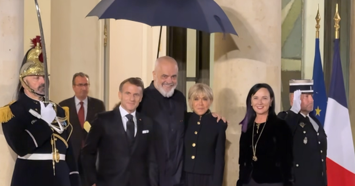 Vizita në Paris, kreyministri Rama pritet nga Macron për darkën zyrtare në Élysée (VIDEO)