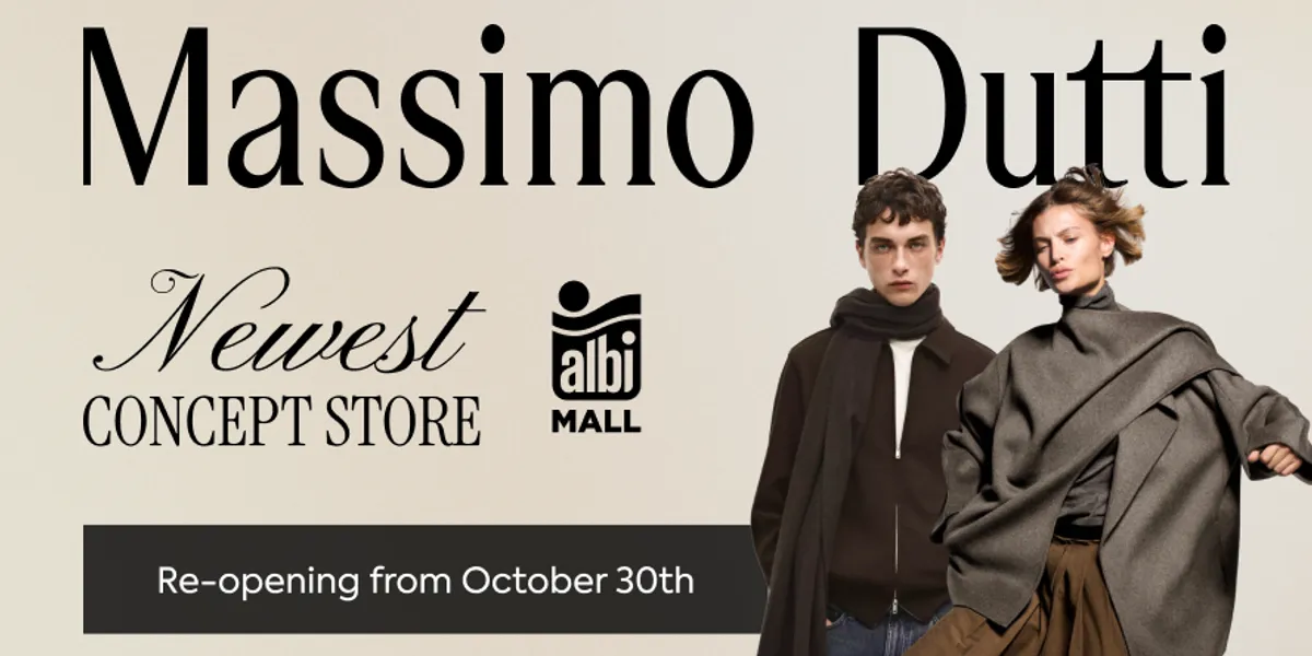 Massimo Dutti rikthehet në Albi Mall – hapja më 30 Tetor