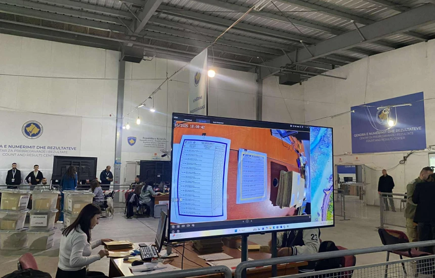 Kosovë/ Nis numërimi i votave me postë
										17 Oct 2025