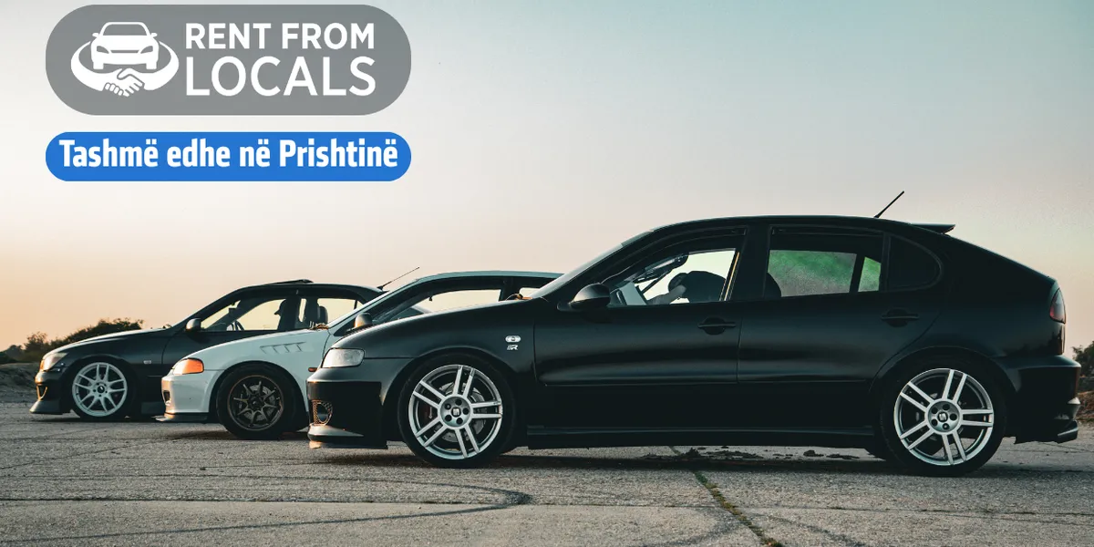 Rent From Locals: Platforma më e madhe shqiptare e makinave me qira hyn në Kosovë