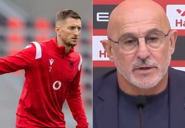 VIDEO/ Përplasja e Ivan Balliut, trajneri i Spanjës del kundër lojtarit të Kombëtares! De La Fuente: Jam 100% kundër