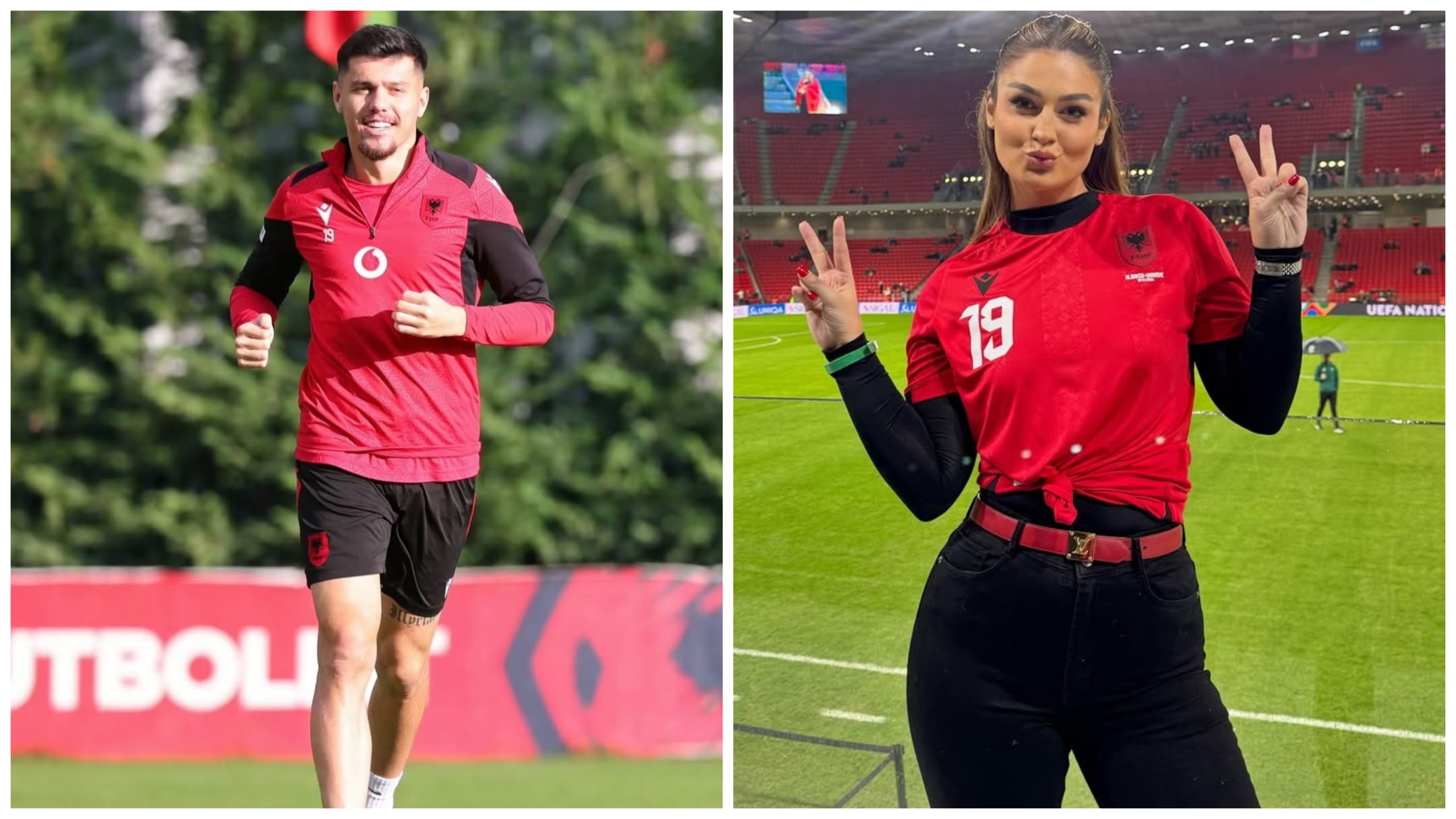Vesa Vllasaliu zyrtarizon romancën me Mirlind Dakun, publikon foton e yllit të Kombëtares! Si modelja rigjeti dashurinë pasi shoqja e ngushtë i mori të fejuarin futbollist në prag martese