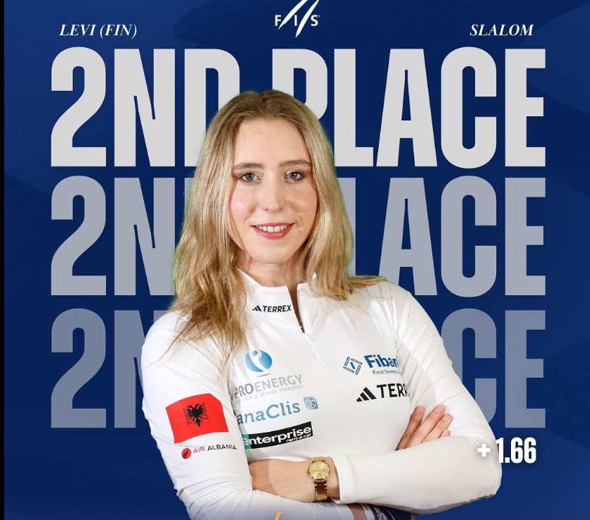 Lara Colturi fitoi vendin e dytë në Botërorin e skive, ministri Gonxhja uron skiatroren: Shqipëria shkëlqeu në pistë me një performancë spektakolare