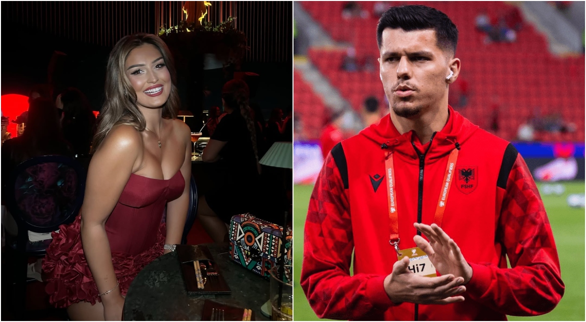 “Jam nuse në Gjilan!”- Vesa Vasalliu dhe Mirlind Daku nuk fshihen më! Modelja uron sulmuesin e Kombëtares për përballjen me Andorrën