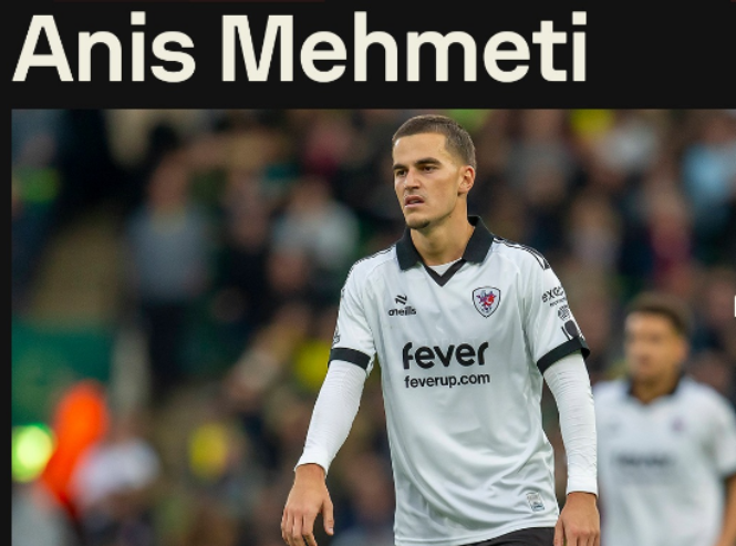 FOTO/ Vlerësime të shkëlqyera për Anis Mehmetin dhe Arbër Hoxhën, statistikat i tregojnë si më të mirët e sulmit