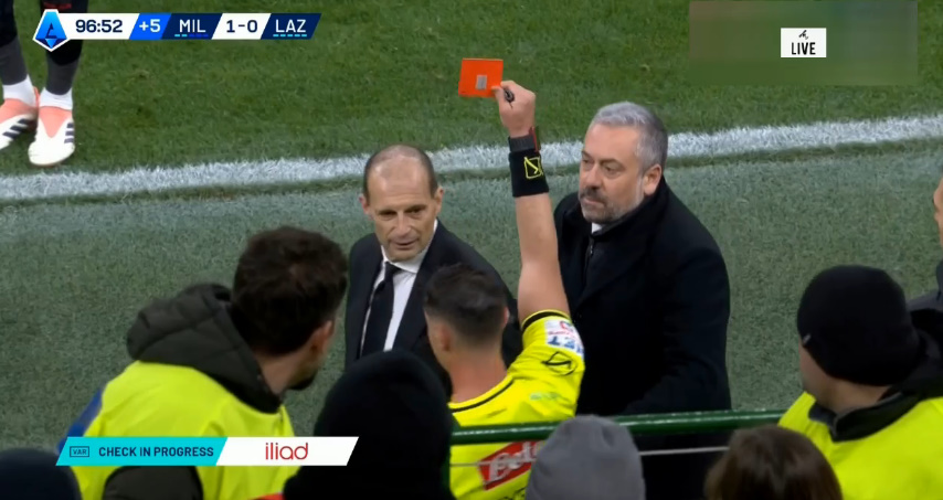 VIDEO/ Alegri nuk mban nervat ndaj gjyqtarit, i vërsulet për sherr edhe anëtari i stafit të Lacios