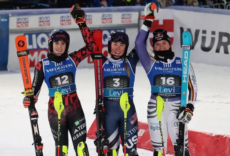 SKI/ Lara Kolturi është fenomenale, feston ditëlindjen me vendin e dytë në garën e Kupës së Botës