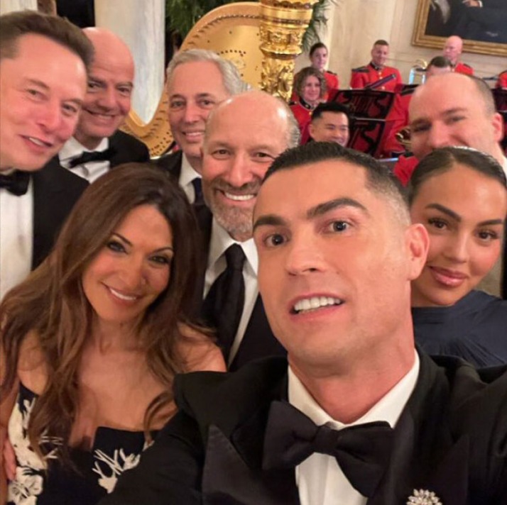 Darka me princin bin Salman në Shtëpinë e Bardhë, Ronaldo publikon foto krah Elon Musk, Infantinos dhe presidentit të OpenAI
