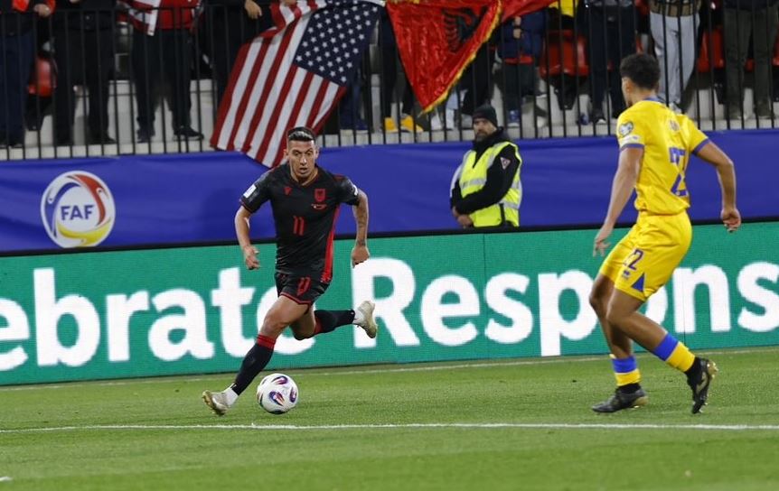 VIDEO/ Uzuni dhuroi asistin vendimtar pas 8 minutash në lojë, klubi i tij amerikan reagon për fitoren e Shqipërisë