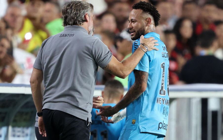 Shpërtheu ndaj trajnerit të tij pasi u zëvendësua, Nejmar bën prapakthehu dhe kërkon falje