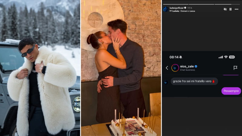 Puthje në “story”, Zalewski zyrtarizon lidhjen me influencuesen