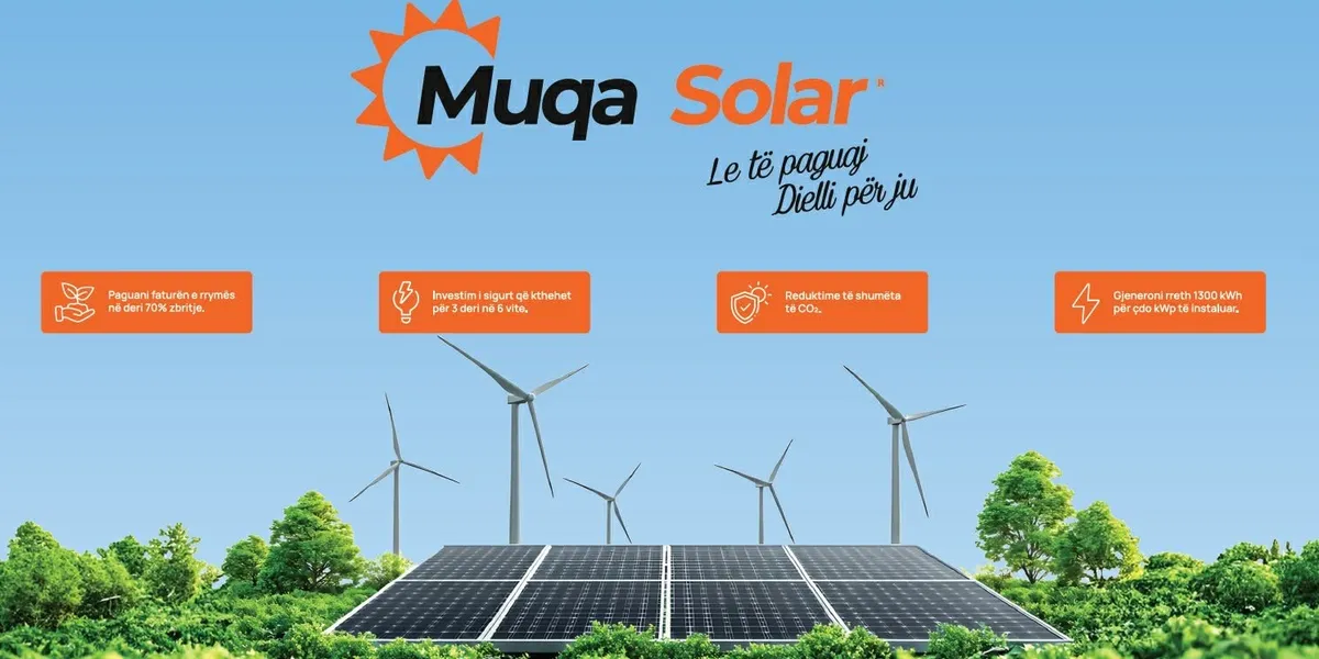 Ulni faturat, rrisni vlerën e pronës – energjia e pastër nis me Muqa Solar