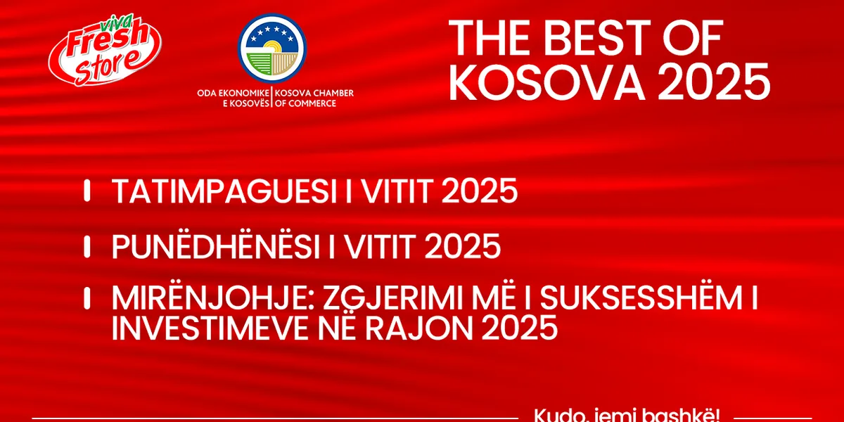 Viva Fresh Store – Shkëlqen në “THE BEST OF KOSOVA 2025”