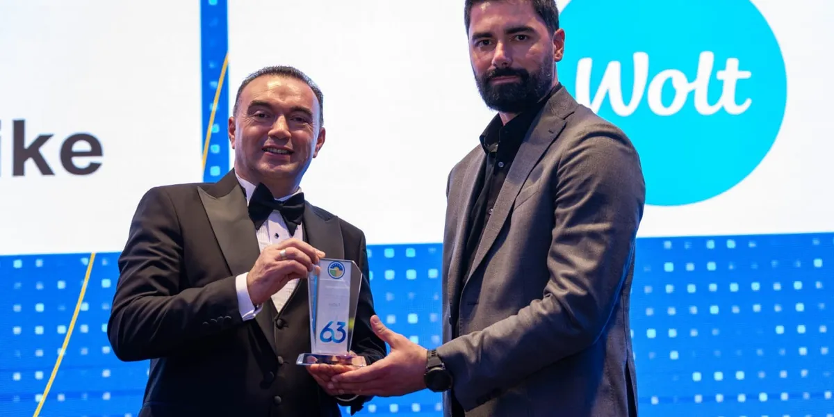 Wolt vlerësohet me çmimin “Mbështetësi i Vitit për Bizneset Lokale 2025” nga Oda Ekonomike e Kosovës