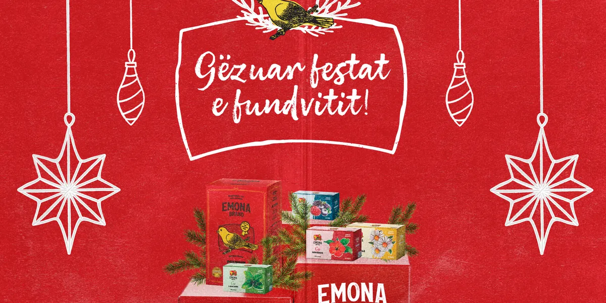 Emona Brand uron festat e fundvitit