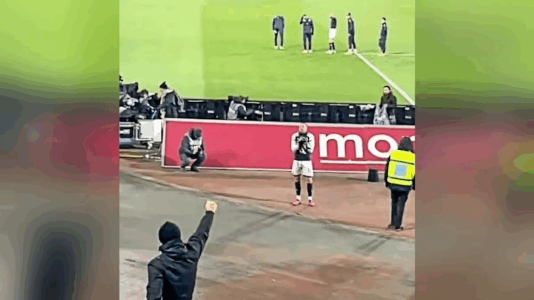 VIDEO/ Moment special, futbollisti i Bolonjës shkon te tifozët e Juventusit dhe shikoni çfarë ndodh…