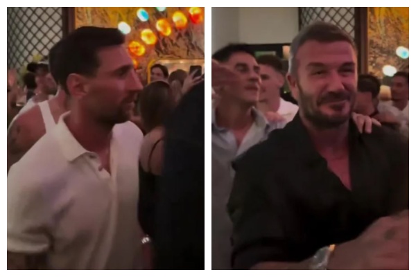 VIDEO/ Pamje të çuditshme të Mesit! Kampioni shfaqet i përhumbur dhe Bekam buzëqesh, Inter Majemi e djeg në festën pas titullit të MLS-së