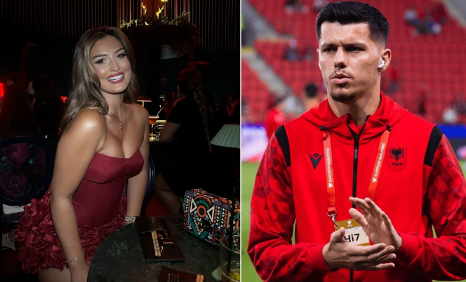 FOTOLAJM/ Mirlind Daku dhe Vesa Vllasaliu bëhen prindër për herë të parë! Sulmuesi i Kombëtares zbulon emrin e veçantë të foshnjës