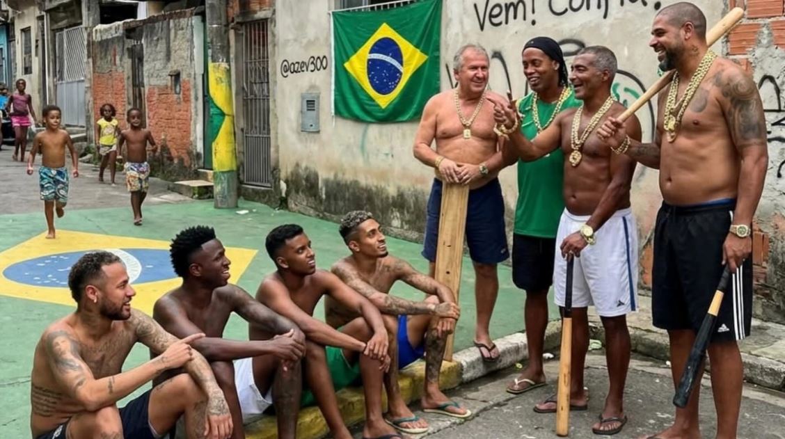 “Nëse nuk fitojmë Kupën e Botës, do t’ju shkojë keq”- Romario me shkop bejsbolli në dorë! “Kërcënon” yjet e Brazilit, i bashkohen Ronaldinjo, Ziko dhe Adriano