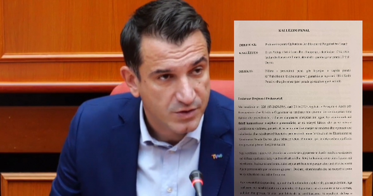 “Më është falsifikuar firma”! Erion Veliaj depoziton kallëzim penal në Prokurorinë e Tiranës: Nuk e kam nënshkruar unë!