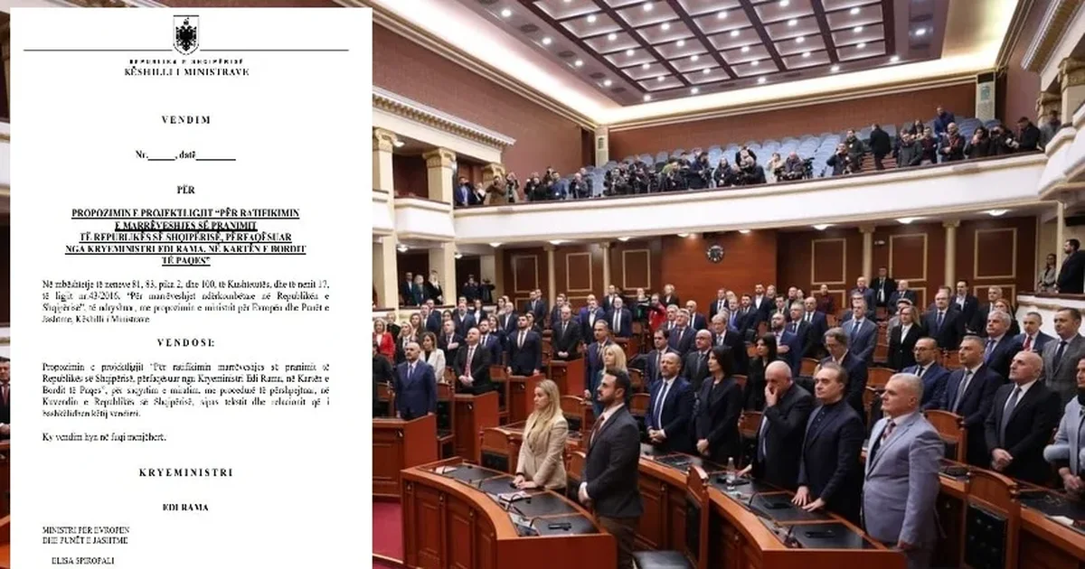 Bordi i Paqes! Balla ftesë historike! Bardhi: Jemi pro anëtarësimit, por procedura e përshpejtuar shkel Kushtetutën (PS e voton)