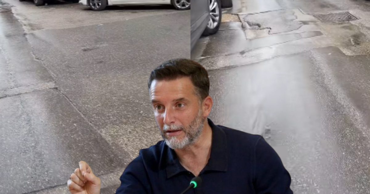 Rrugë të shkatërruara në kryeqytet, Braçe ‘ngre zërin’ dhe publikon videon: Gropat do bëhet më të mëdha, s’kanë ardhur as për t’i parë