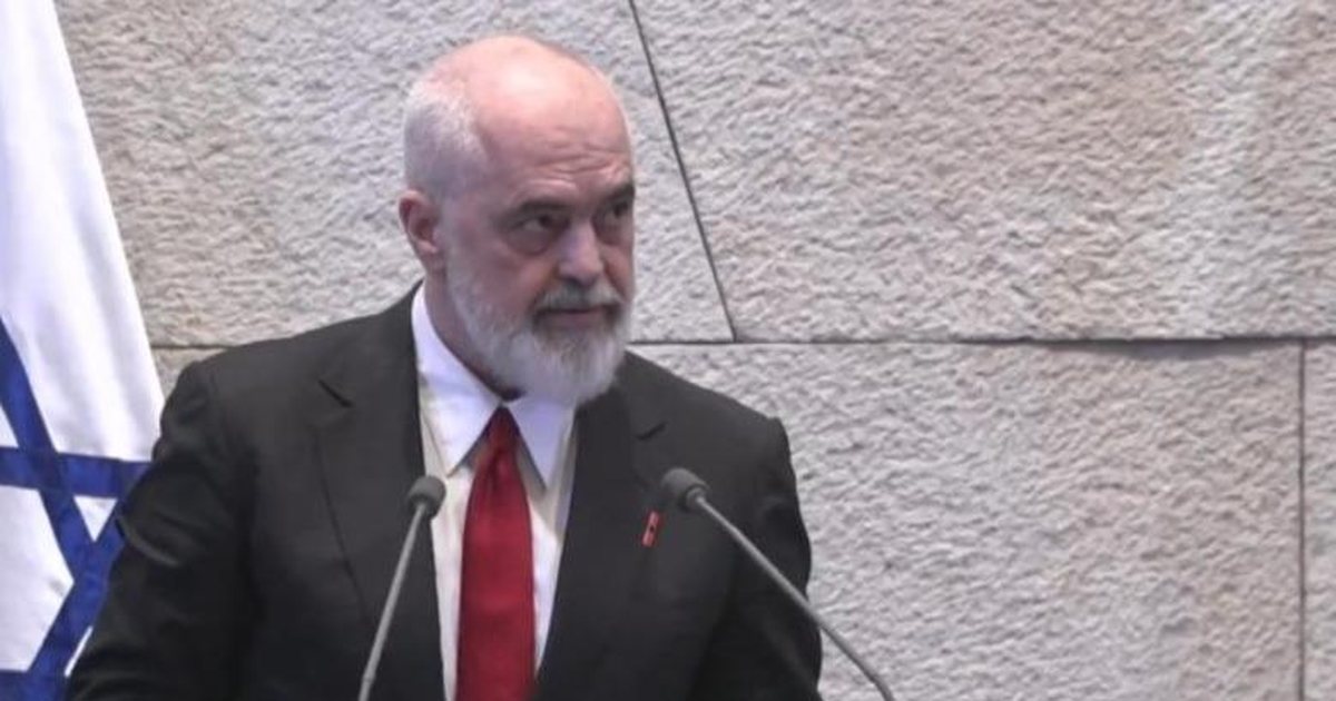 “Jam i dyti pas Trump që mbaj fjalim këtu”, Rama në parlamentin izraelit: Derisa Hamasi të çarmatoset s’ka paqe