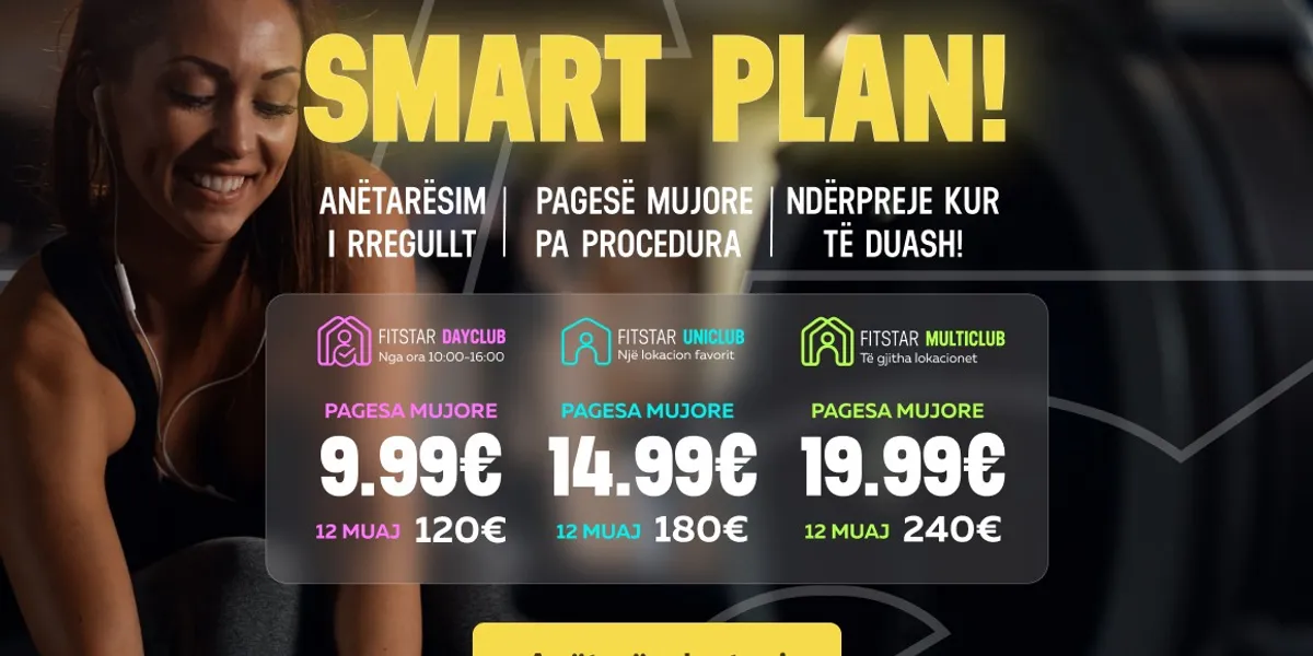 Smart Plan: Pagesa e lehtë, stërvitja e vazhdueshme