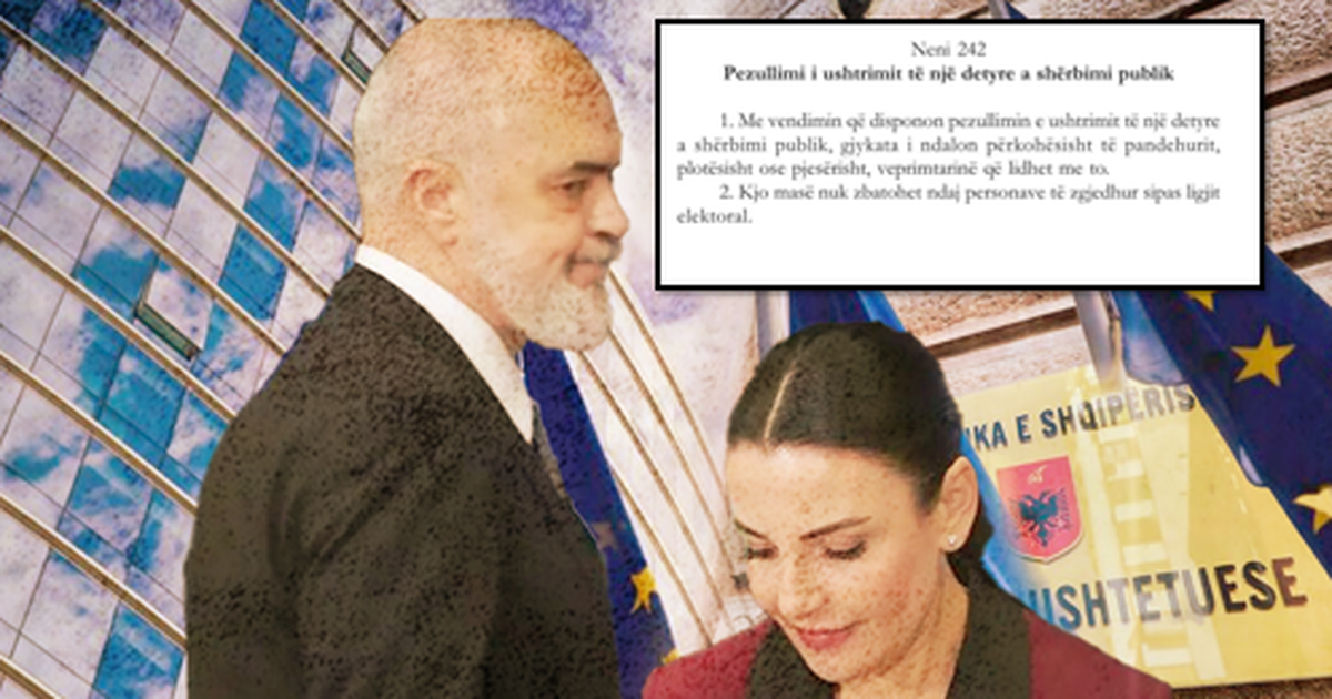 Rama paralajmëroi ndërhyrje në ligj! Zbulohen ndryshimet e nenit, jo vetëm ministri-kush i shpëton pezullimit?