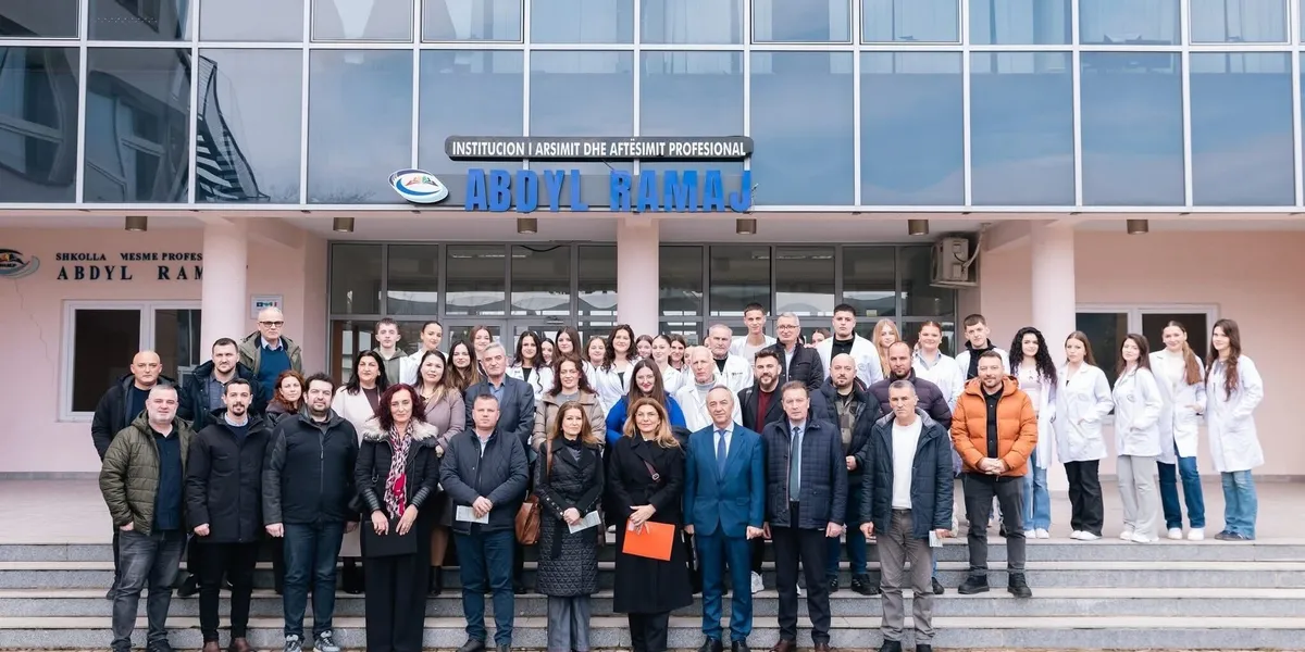 Sistem i ri për grumbullimin e ujërave të shiut në shkollën e mesme “Abdyl Ramaj” në Suharekë