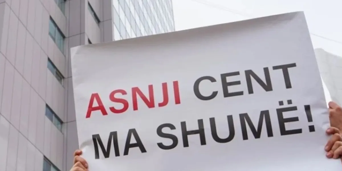 Sot protestohet kundër rritjes së çmimit të rrymës