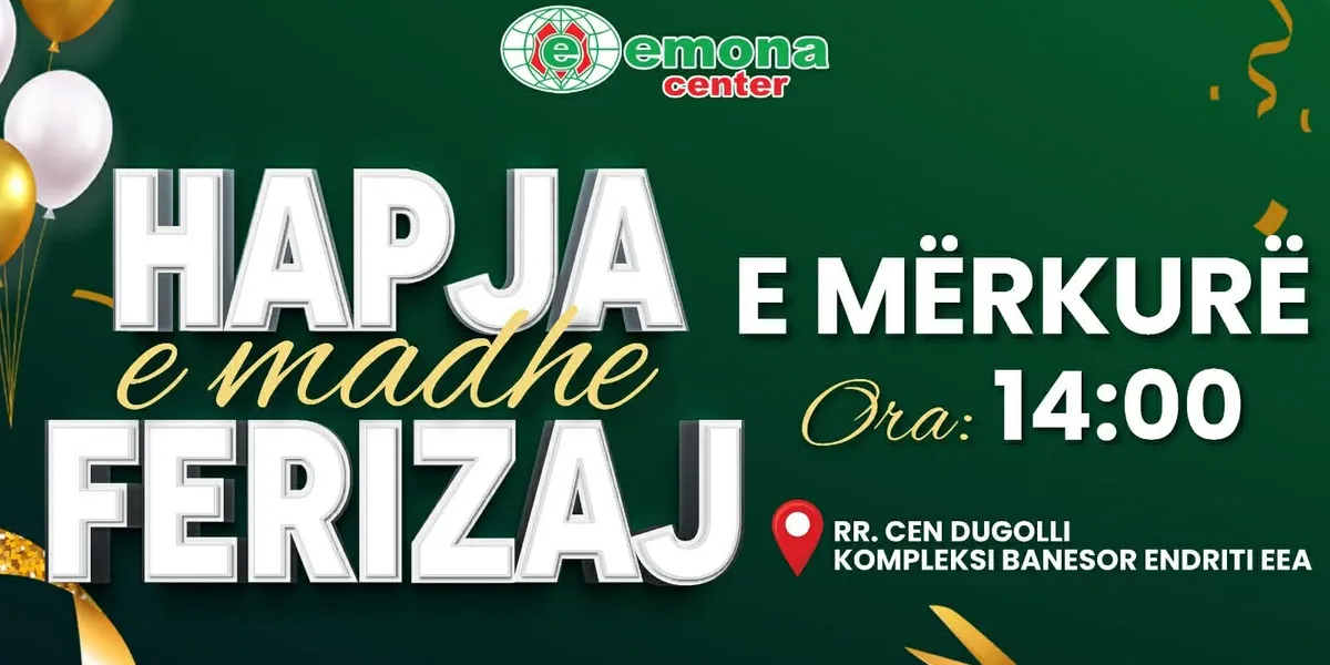Emona Center hap  pikën e dytë në Ferizaj me ofertat që s’duhen humbur