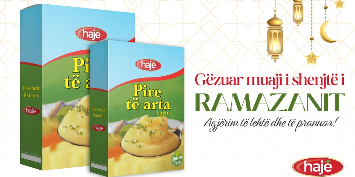 “Pire të arta” nga HAJE – vakti i ngrohtë i iftarit në pak minuta