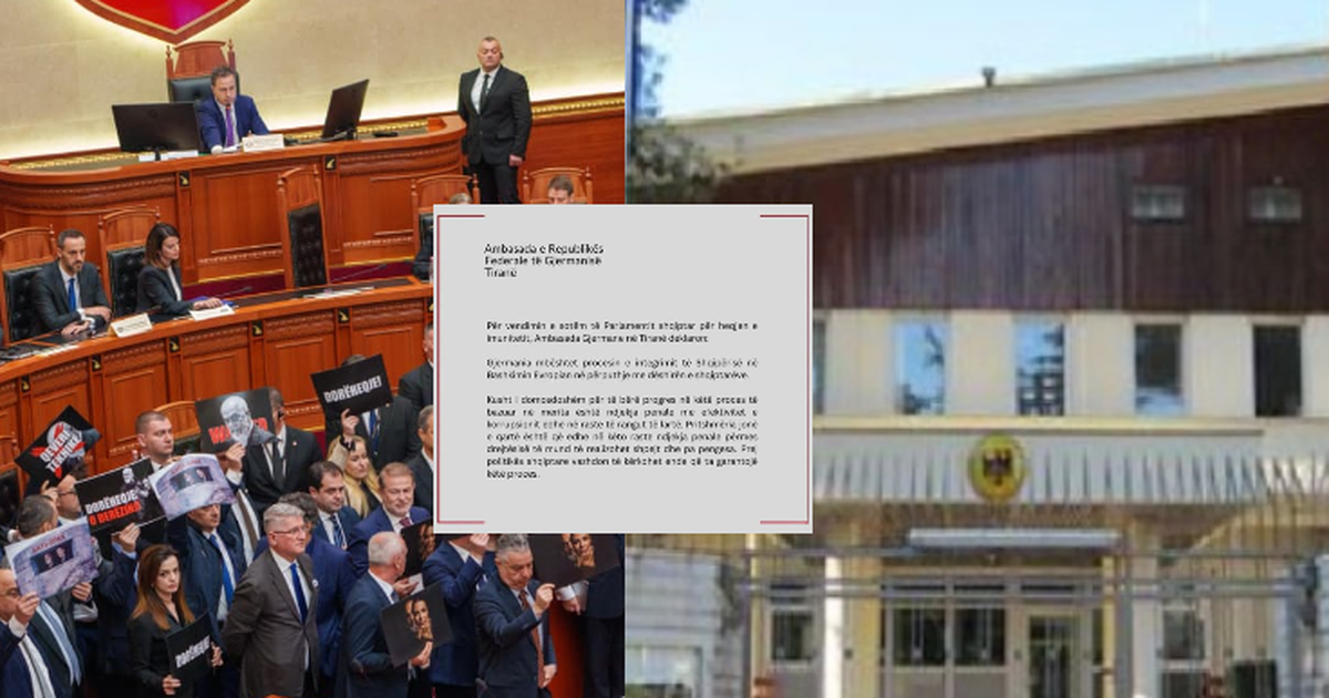 Kuvendi ‘bllokon’ SPAK për arrestimin e Ballukut, Ambasada Gjermane: Të luftohet korrupsioni dhe në nivele të larta