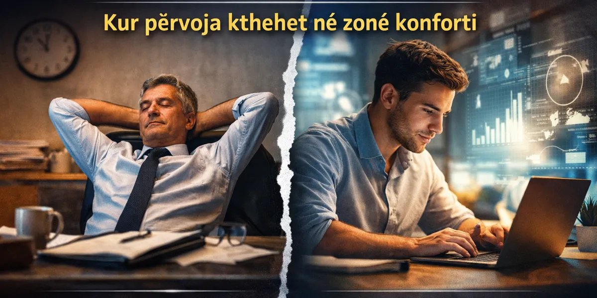 Vrasësit e heshtur të suksesit: Kur përvoja kthehet në zonë konforti – Denis Gafuri