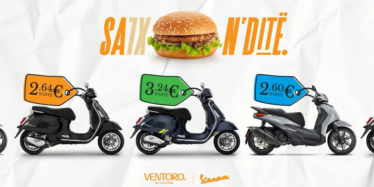 Një kafe në ditë apo një Vespa – Ventoro Motors vjen me super ofertë