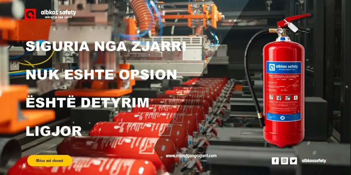 Siguria nga zjarri kërkon planifikim dhe standarde profesionale