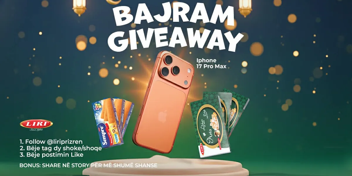 Po kërkoni një surprizë për Bajram? Liri vjen me një lojë shpërblyese