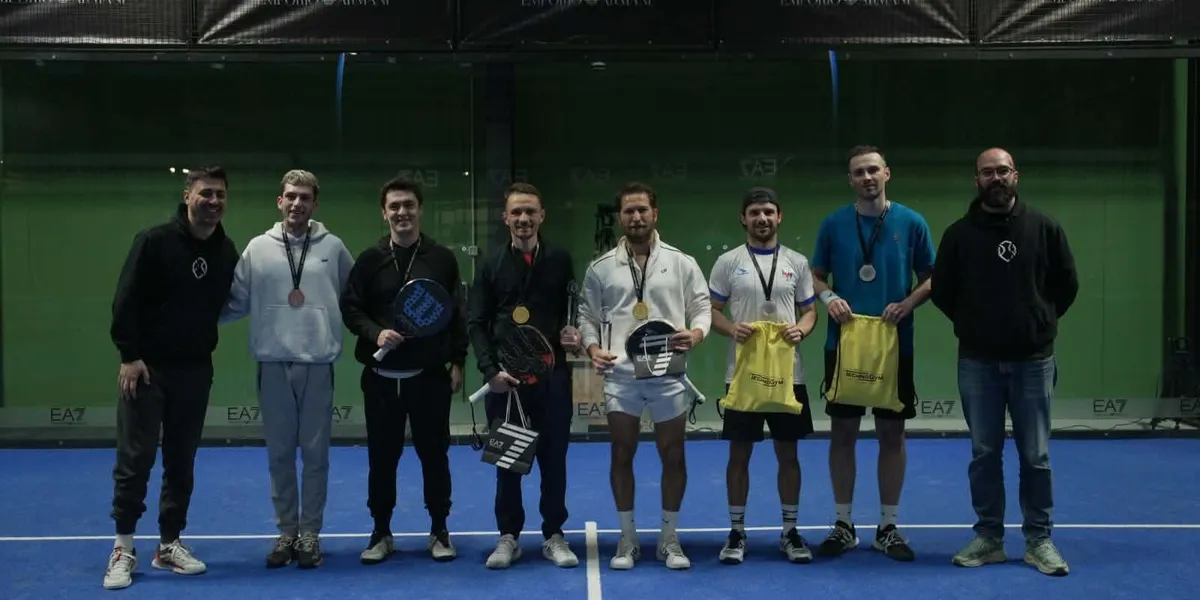 Padel Zone Prishtina organizon me sukses EA7 Spring Padel Tournament