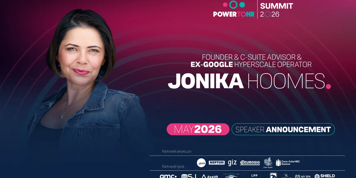 Shqiptarja e parë e Google, Jonika Hoomes sjell eksperiencën e saj në konferencën PowerToHR
