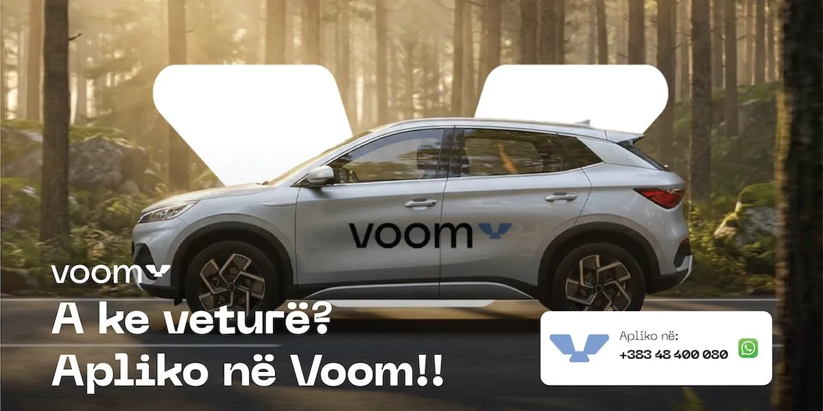 A ke veturë dhe licencë? VOOM po fton shoferë t’i bashkohen ekipit