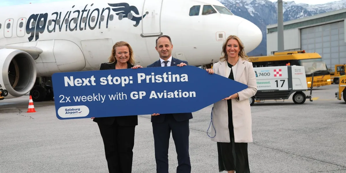 Përurohet linja e re ajrore Prishtinë–Salzburg–Prishtinë