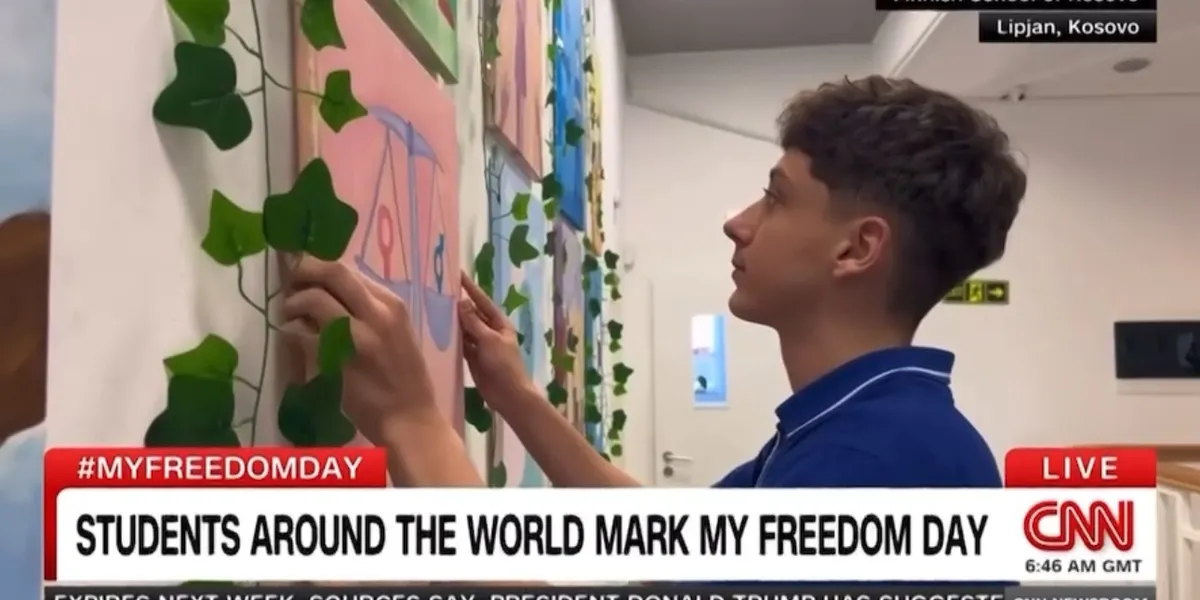 Shkolla Finlandeze pjesë e #MyFreedomDay në CNN sërish
