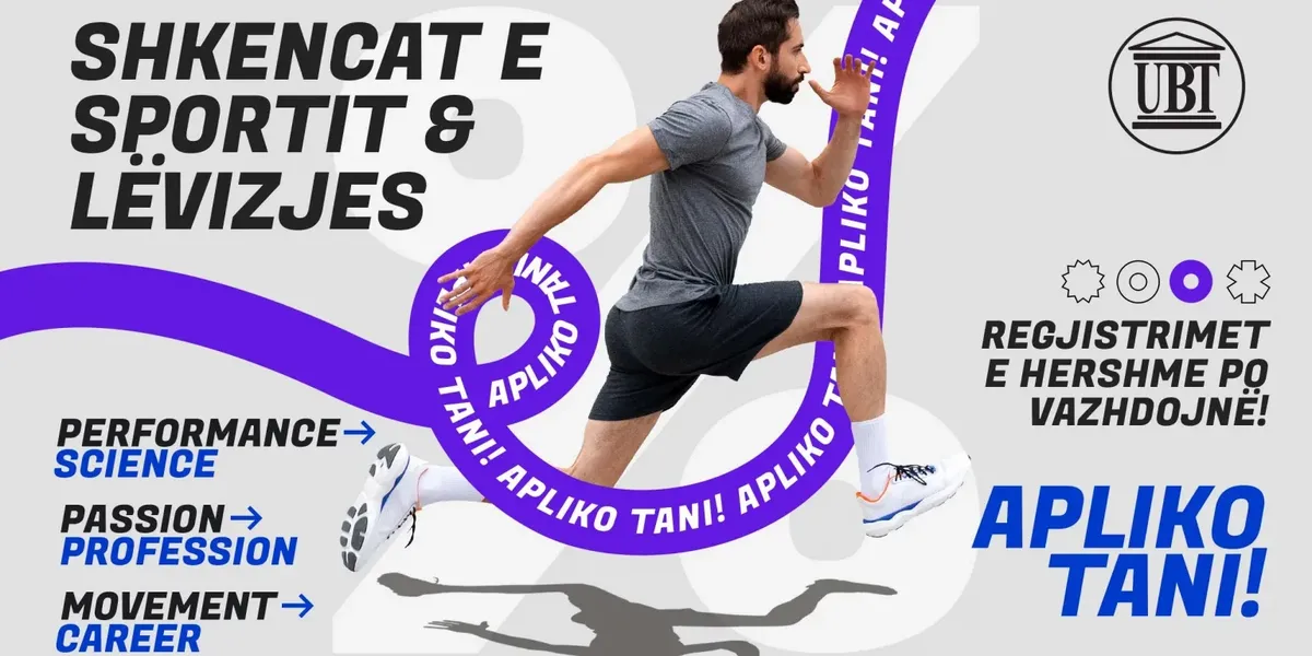 Programi që po zgjedhin të rinjtë: Shkencat e Sportit dhe Lëvizjes në UBT