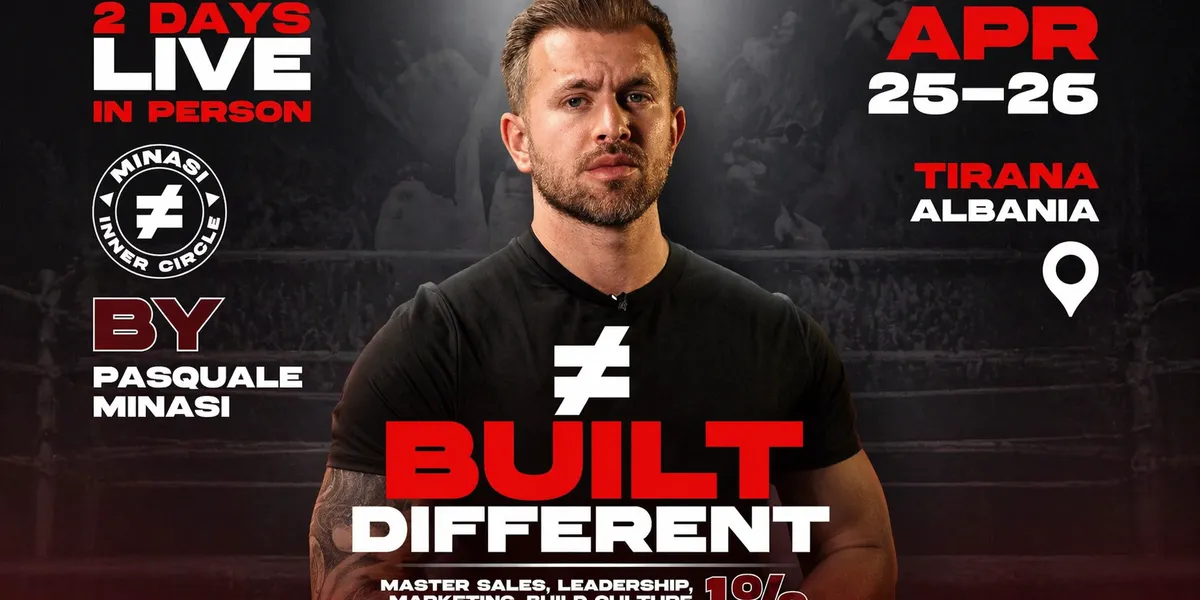 Oferta ekskluzive për komunitetin: Built Different 2.0 në Tiranë