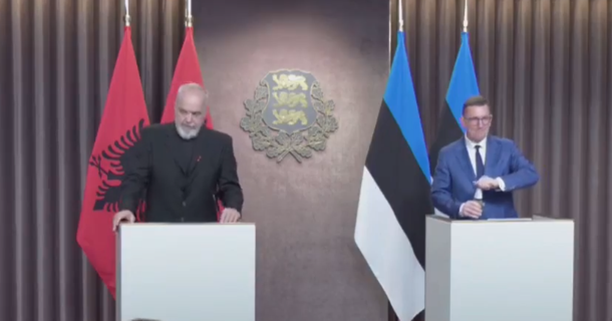 ‘Ju solla diellin’, Rama nga Talin: Do të ecim me modelin estonez! Michal: Mbështesim rrugën e Shqipërisë drejt BE