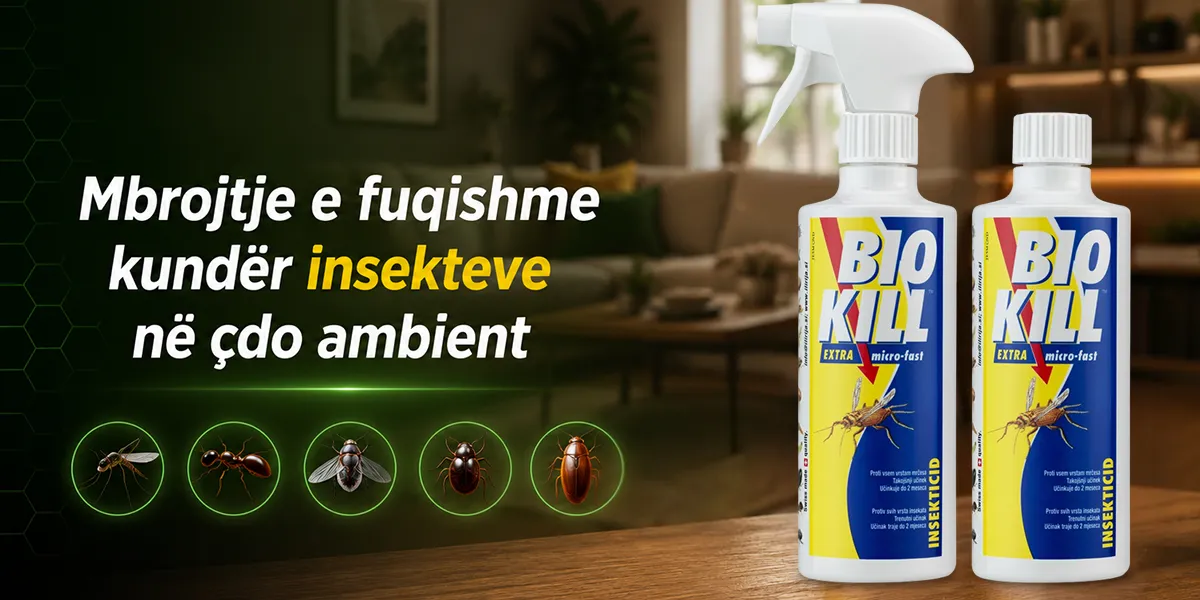 Biokill – zgjidhja efektive kundër insekteve
